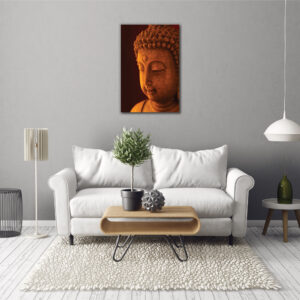 Buddha face statue wall art | canvas painting