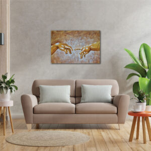 Hand in different direction wall art | canvas painting