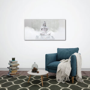 Shivan Meditate & sprituality statue | wall art canvas painting