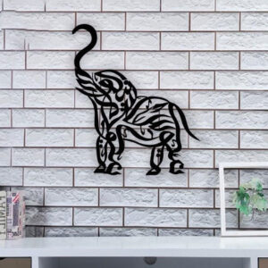 The beautiful Elephant wall decor design for walls