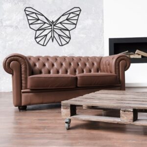 The beautiful flying butterfly metal art wall decor