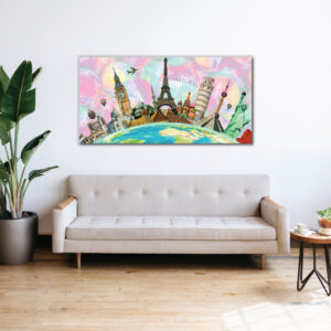 The Worlds largest Statue & Buildings Collection Painting